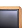 Digital A-stand Element 43" wooden structure, light oak, with monitor - 8