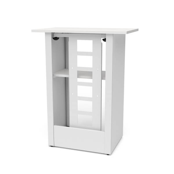Digital Counter Futuro 32" Vertical Housing Only, White