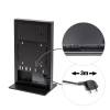 Digital Countertop T Stand with monitor 13”, RAL9005JS - 8