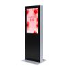 DIGITAL TOTEM STANDARD 43" DOUBLESIDED RAL9005 BLACK, NO MONITOR - 0