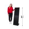 Digital Signage L-stand Nova 24", RAL9005JS - 14