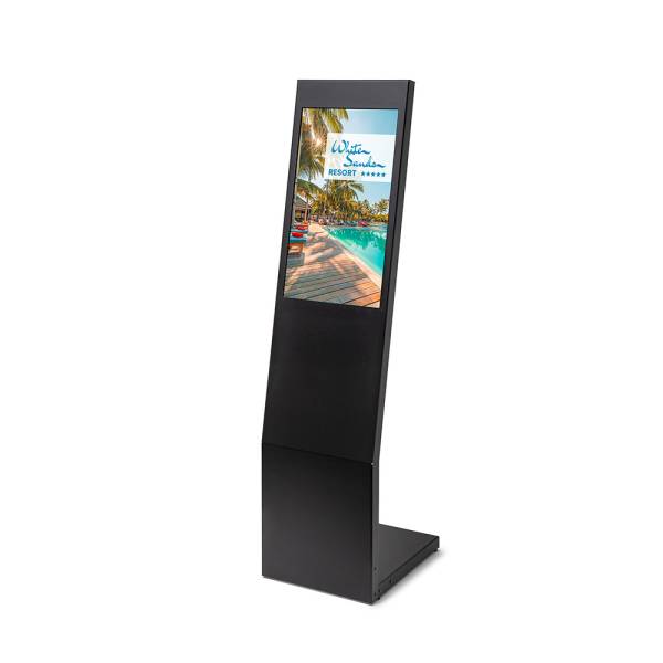 Digital Signage L-stand Nova 24", RAL9005JS