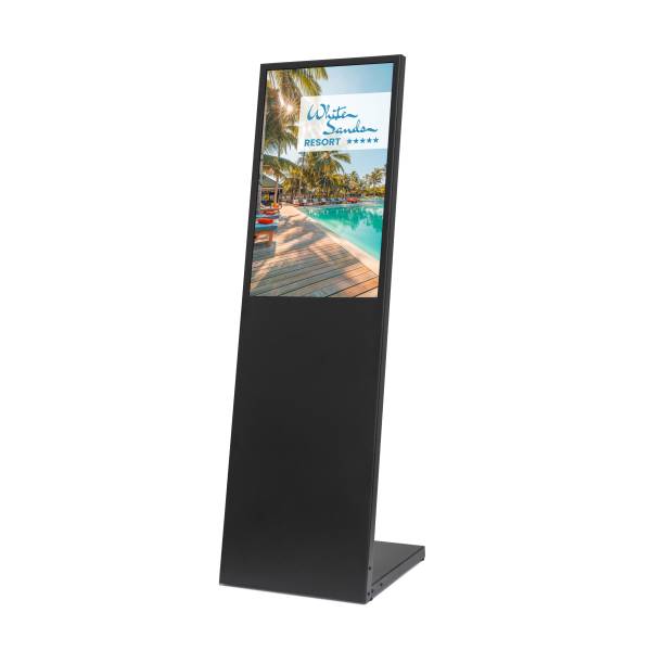 Digital Signage L-stand 32", RAL9005JS