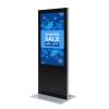 DIGITAL TOTEM SLIM 43" ONESIDED RAL9005 BLACK, NO MONITOR - 3