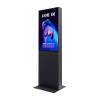Smart Line Digital Totem Double-Sided with 50" Samsung Screen Black - 0