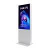 Smart Line Digital Totem Double-Sided with 50" Samsung Screen White - 2