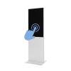 Smart Line Digital Totem With 43" Samsung and Touchscreen Black - 1