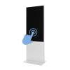 Smart Line Digital Totem With 43" Samsung and Touchscreen Black - 4