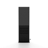 Smart Line Digital Totem Rack 6 x A4 With 43" Samsung Screen Black - 5