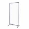 Protective Acrylglass Divider With Wheels 100 x 200 cm - 0