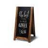 Rustic A-Frame Chalkboard - 0