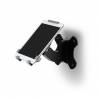 Lockable iPad Tablet holder - Wall - Tri Grip design - White & Black - 1