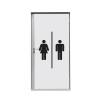 Door Wrap 80 cm Hygiene Facilities Men Black - 0