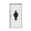 Door Wrap 80 cm Hygiene Facilities Black 1 - 1