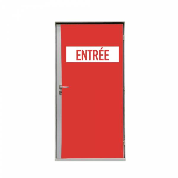 Door Wrap 80 cm Entrance Red French