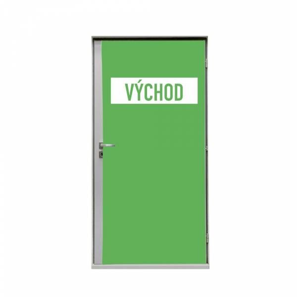 Door Wrap 80 cm Exit Green Czech