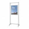 Elypse Freestanding Poster Display Compasso Frame - 0