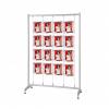 Elypse Freestanding Poster Display Stand with pockets - 0