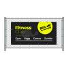 Fence banner with grommets 300 x 100 cm - 1