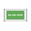 Fence Banner 200 x 100 cm Open Czech Green - 0