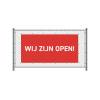 Fence Banner 200 x 100 cm Open English Blue - 4