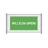 Fence Banner 200 x 100 cm Open German Red - 6