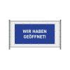 Fence Banner 300 x 140 cm Open English Blue - 8