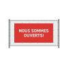 Fence Banner 300 x 140 cm Open Dutch Red - 10