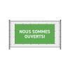 Fence Banner 200 x 100 cm Open Czech Green - 12