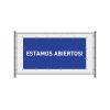 Fence Banner 300 x 140 cm Open Italian Blue - 14