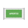 Fence Banner 300 x 140 cm Open Czech Green - 17