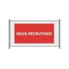 Fence Banner 300 x 140 cm Hiring German Blue - 10