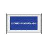Fence Banner 300 x 140 cm Hiring French Blue - 14