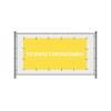 Fence Banner 200 x 100 cm Hiring Dutch Yellow - 15