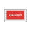 Fence Banner 300 x 140 cm Hiring English Red - 16