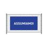 Fence Banner 200 x 100 cm Hiring French Blue - 1