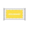 Fence Banner 300 x 140 cm Hiring Spanish Yellow - 17