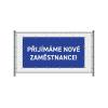 Fence Banner 200 x 100 cm Hiring French Blue - 19