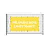 Fence Banner 200 x 100 cm Hiring French Yellow - 20