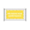 Fence Banner 300 x 140 cm Hiring Spanish Yellow - 20