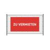 Fence Banner 200 x 100 cm Rent Dutch Red - 3