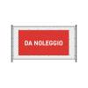Fence Banner 200 x 100 cm Rent English Red - 6