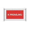 Fence Banner 200 x 100 cm Rent Dutch Red - 1