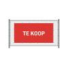Fence Banner 300 x 140 cm Sale German Red - 2