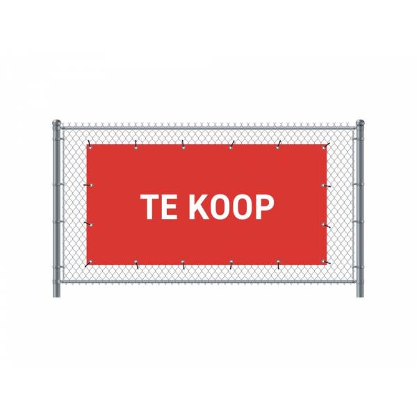 Fence Banner 300 x 140 cm Sale Dutch Red