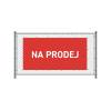 Fence Banner 200 x 100 cm Sale German Red - 1