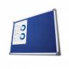 Fabric Notice Board Scritto® - Green (90x180) - 1