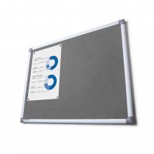 Fabric Notice Board Scritto® - Grey (45x60)