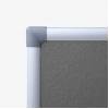 Fabric Notice Board Scritto® - Grey (90x180) - 6