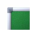 Fabric Notice Board Scritto® - Green (90x180) - 9